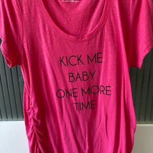 Vintage maternity shirt